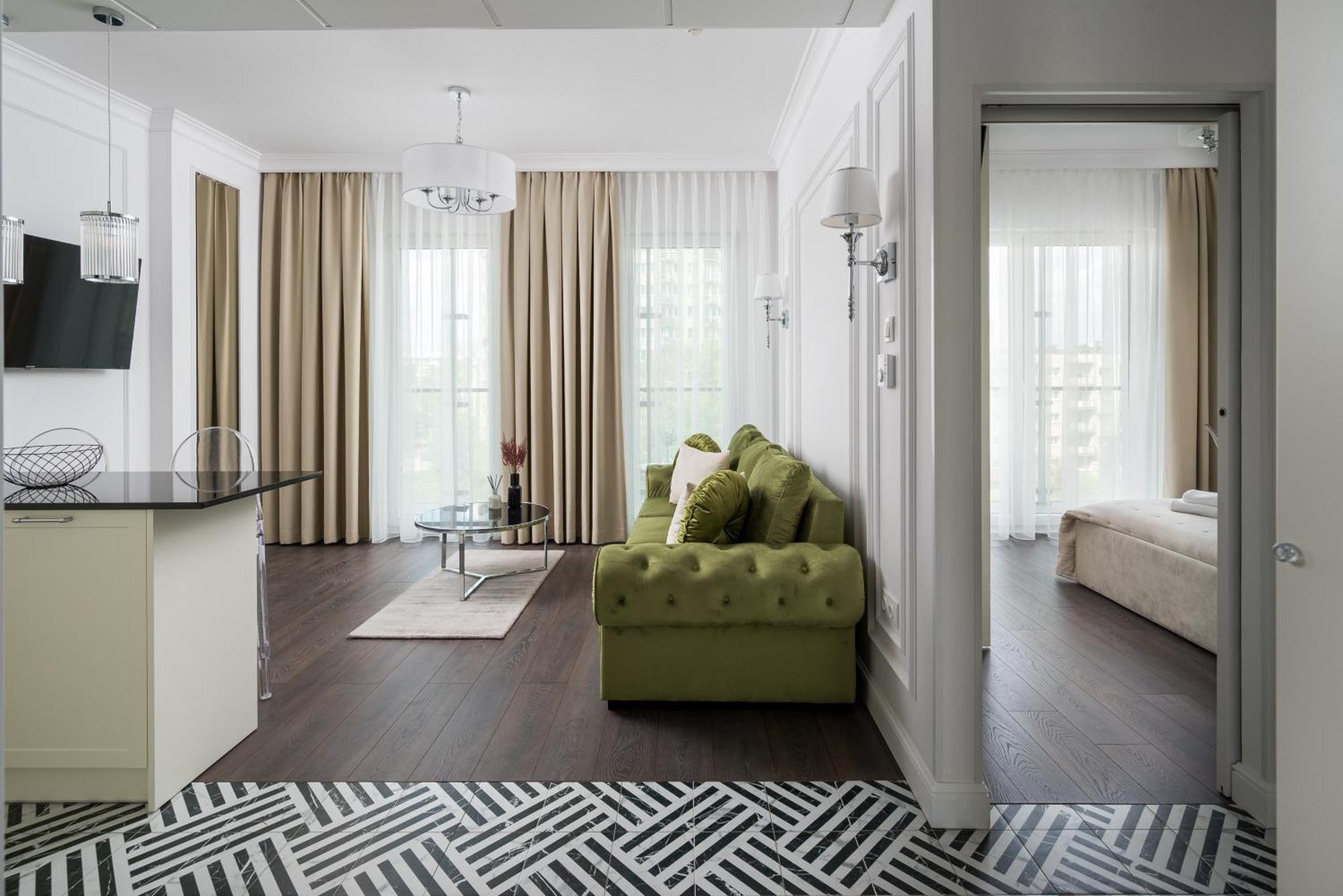 Bright Crystal Premium Apartment Warsawa Bagian luar foto